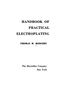 Handbook of practical electroplating